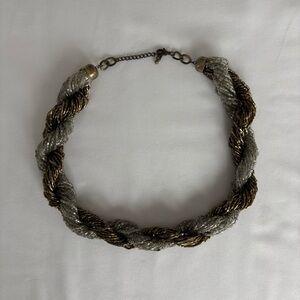 Francesca’s statement necklace, chunky twist